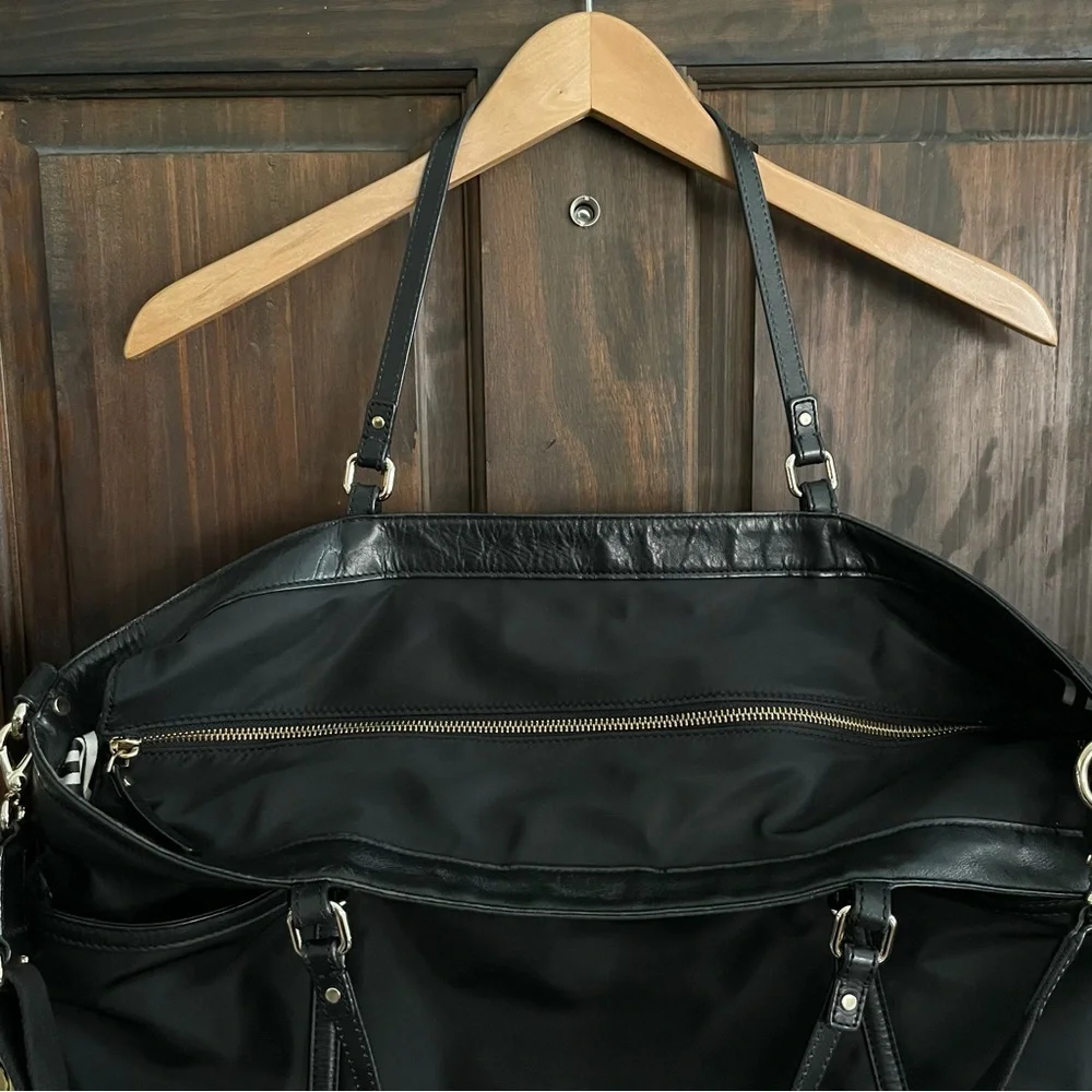 KATE SPADE Nylon Diaper/Travel Tote Bag with detachable strap